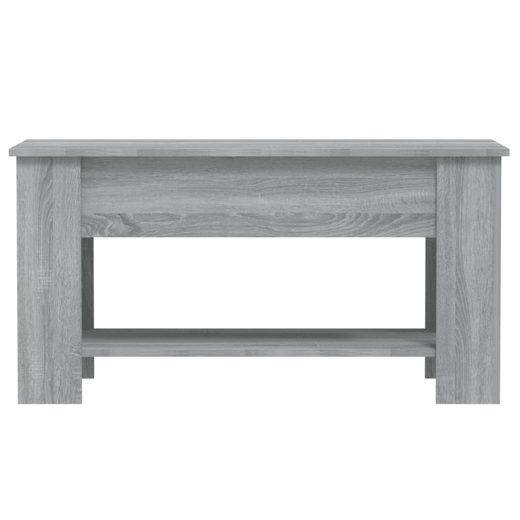 Coffee Table, Grey Sonoma Oak, 101x49x52 Cm