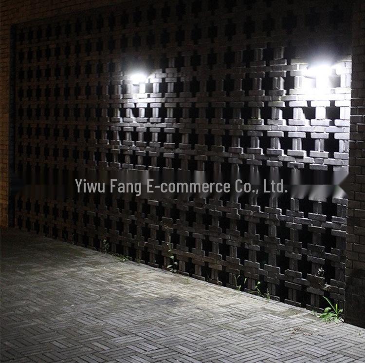 Solar Waterproof Outdoor Courtyard Light with Motion Sensor and Remote Control - High Power, Super Bright Street Wall Light for Home