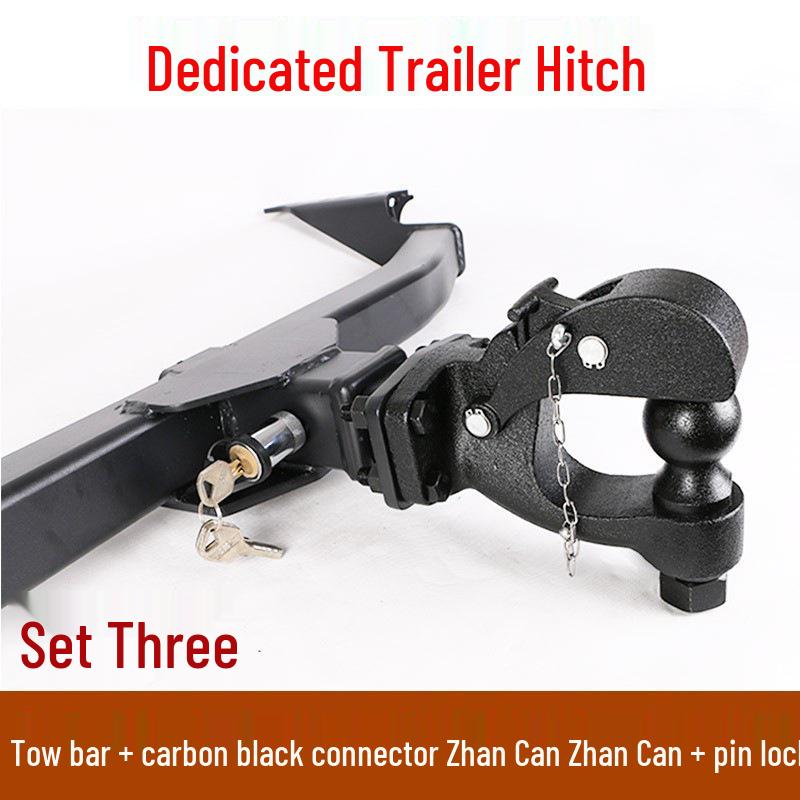 Toyota Fortuner/FJ Cruiser Tow Hook & Bar with Recovery Rack and Rear Trailer Hitch for Yacht