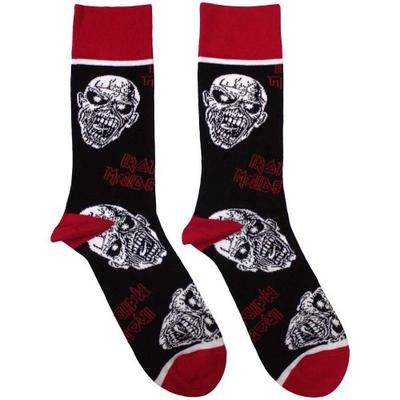 Iron Maiden Unisex Adult Eddie Skulls Socks