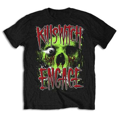 T-shirt Unisexe Noir Killswitch Engage Skullyton