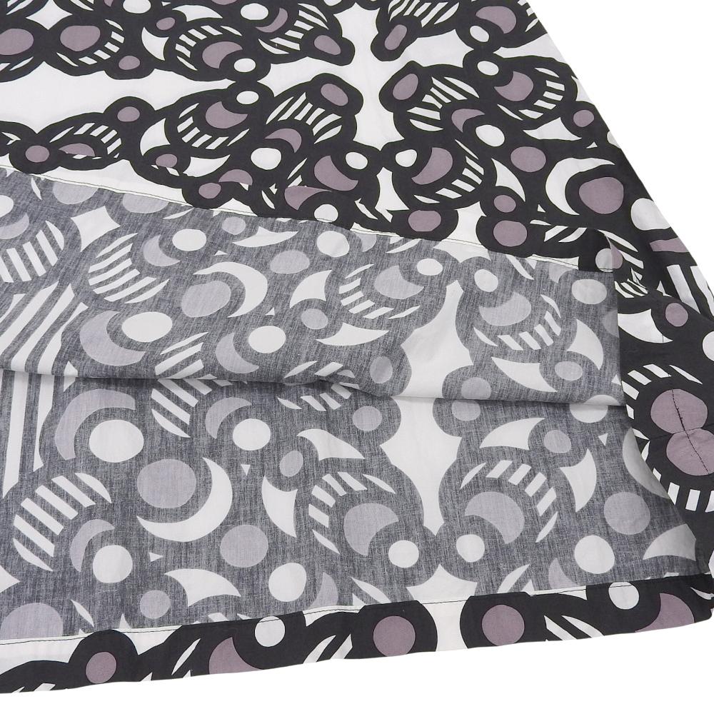 HIROCOLEDGE Women's cotton all-over print A-line dress in multicolor dress ― multicolorUsed