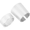 1in Gas Tapered Drive Clutch Shaft Adapter Connector Pulley Bore Reducer Sleeve Bushing Silver Aluminum Accessory