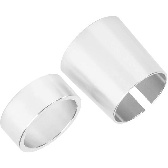 1in Gas Tapered Drive Clutch Shaft Adapter Connector Pulley Bore Reducer Sleeve Bushing Silver Aluminum Accessory