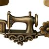 Stylish Alloy Sewing Machine Charm Bracelet Adjustable Size For Craft Enthusiasts And Fashionistas