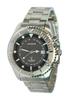 [ARTSTATE AS0259D] Men's Solar Radio-Controlled Watch, Date Display, Stainless Steel, Long Life, 100M Water Resistance (BLACK)