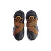 Li Ning All City Premium Wade Series Shock Absorption Mid-Top Basketball Shoes Kids Basketball Shoes Black Orange YKBQ038-5