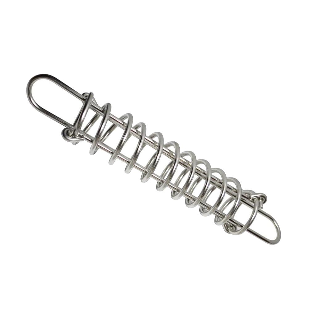 2x Stainless Yacht Shock Absorbers Mooring Springs Made of Steel