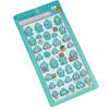 Wholesale Anime Sanrio Hellokitty Kuromi Hangyodon Cinnamoroll 3Dtransparent Jelly Sticker Crystal Decorative Stickers Toys