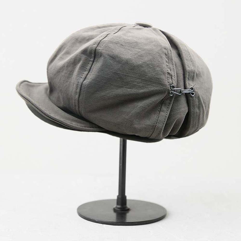 Asymmetric Retro Octagonal Hat Big Head Circumference Women Artist Hat Cloud Beret Cap  Party