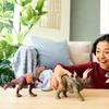 Mattel Jurassic World and Roaring Metriacanthosaurus Dinosaur Figure for Kids 32cm long Ages 4 and up Brown JKL83 Light-Up - Approx. - - -