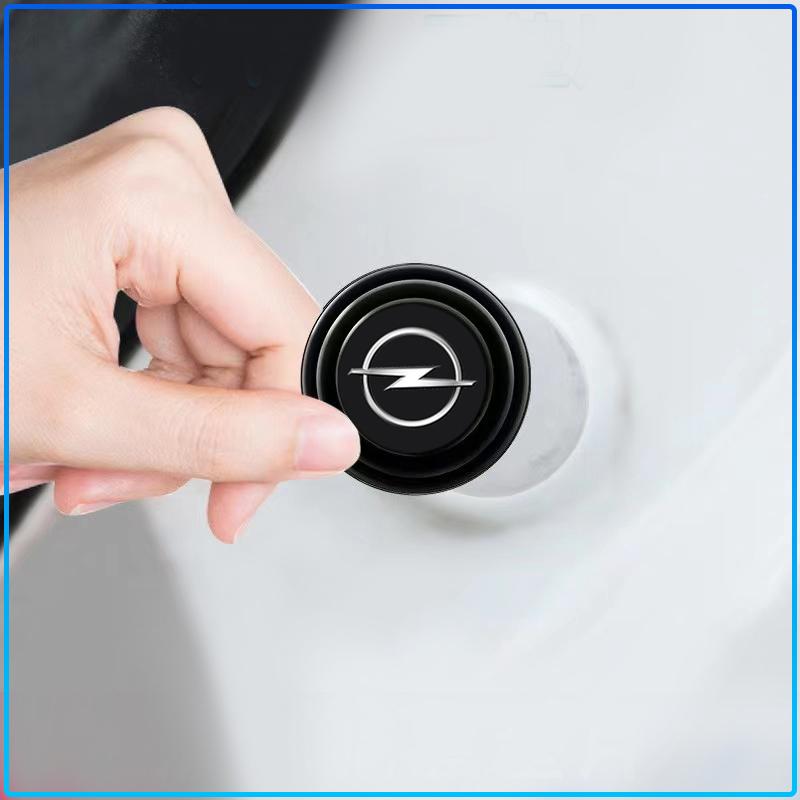 Car Silicone Door Shock Stickers Absorber Soundproof Buffer Pier Car Accessories For Opel crosa d astra h astra j zafira b mokkaastra vivaro astra g