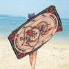 Oversized Beach Towel Pool Towel 80x160cm Vintage Retro Summer Resort Vacation Nautical Print Beach Decor Bath Cloth