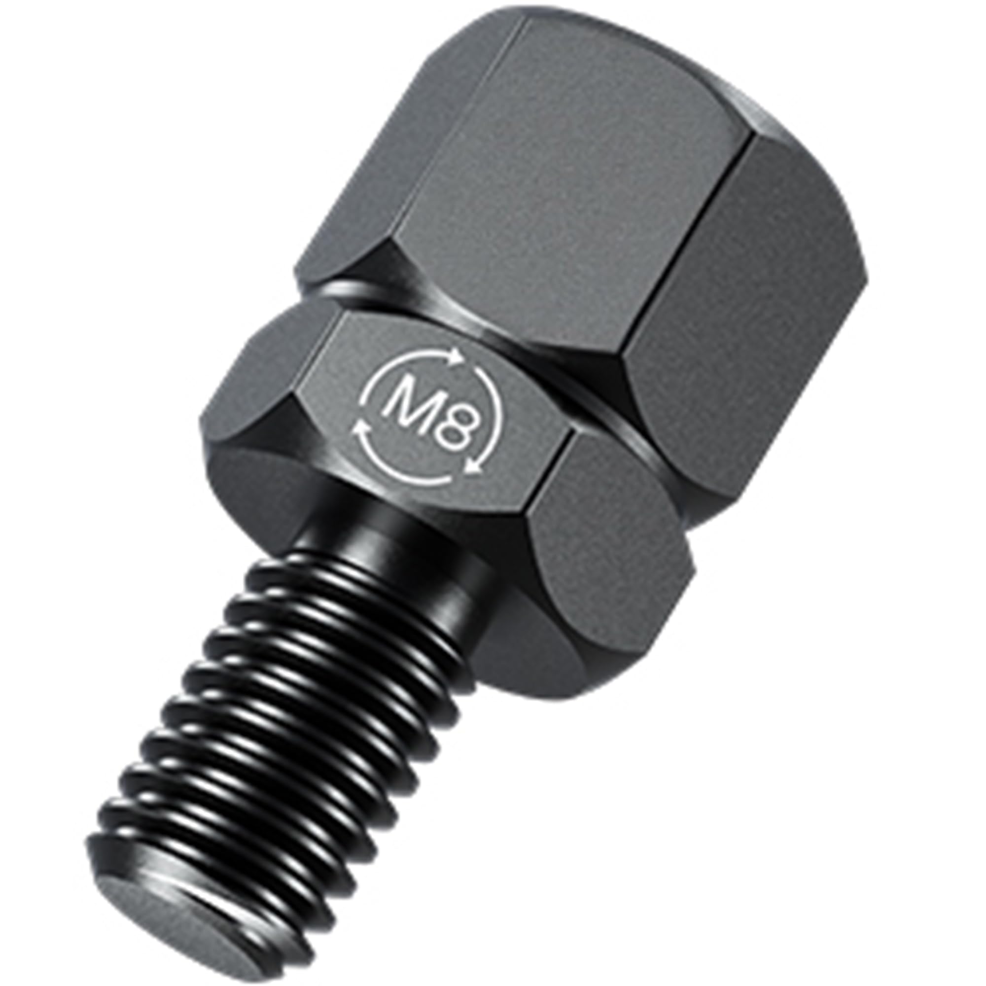 

Kaedear Motorcycle Mirror Conversion Mirror Height Aluminum Positive to M8 13mm Adapter, Adapter, Adjustment, Positive/Reverse Thread, 10mm/8mm,