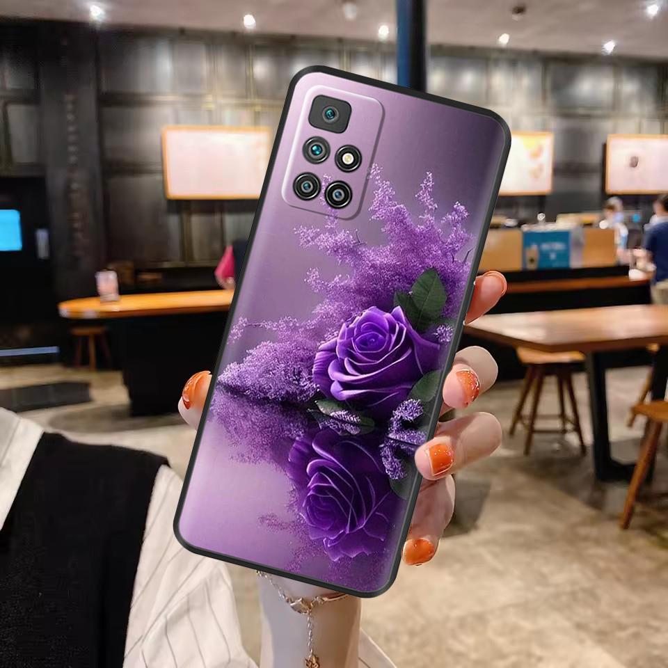 Phone Cases For Redmi 10 Case Redmi10 Painted Silicone Cover For Xiaomi Redmi 10 4G Back Cover For Redmi 10 Prime Cases Fundas