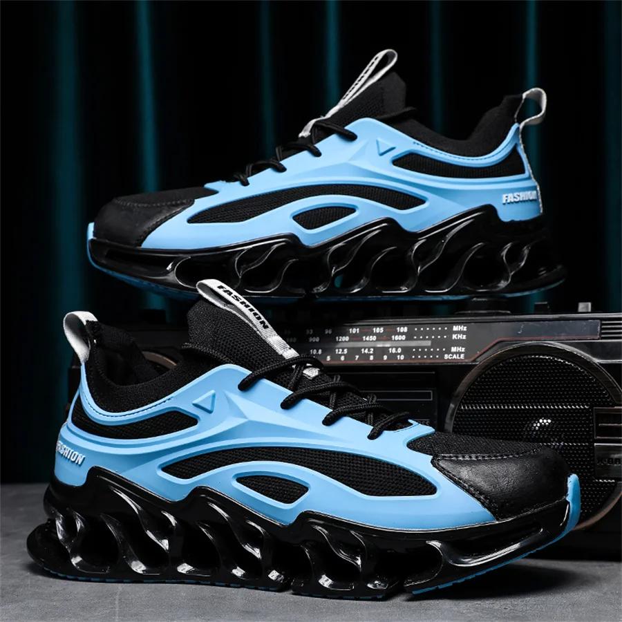 MAEDEF Men Running Shoes Non Slip Comfortable Sneakers for Men Breathable Lightweight Walking Shoes Fashion Casual Sports Shoes