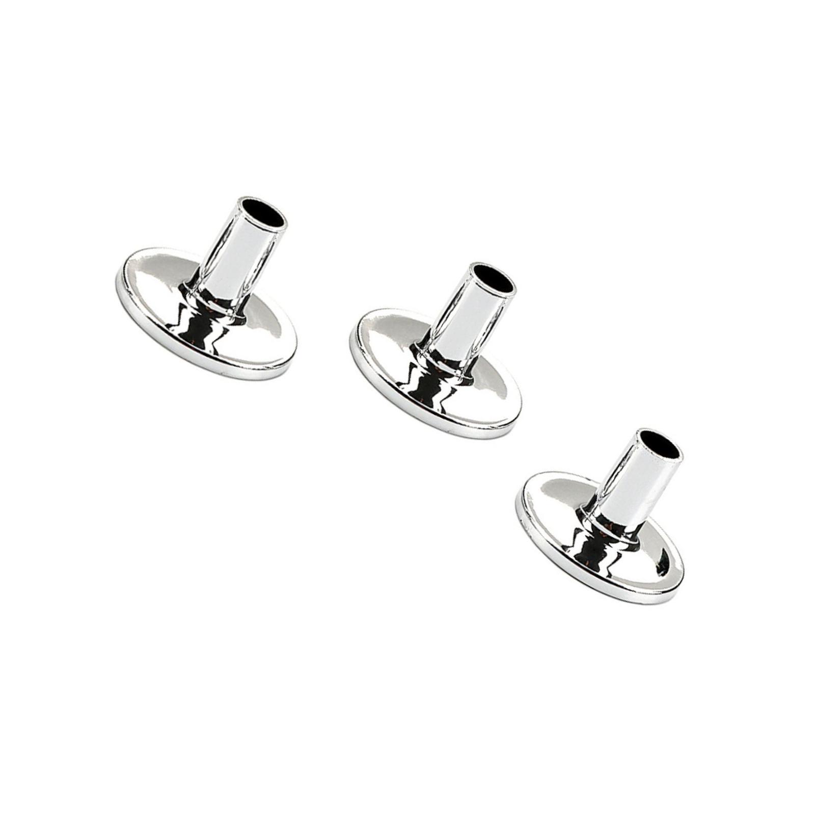 

3 шт. чехлы для тарелок пластиковые чехлы для тарелок Hi Hat Cup Drum Cymbal Stand сменный аксессуар для ударного инструмента серебряный