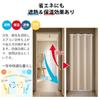 Topfinel Room Divider Thermal Width Length 1 Grommet Tension Partition Door Living Room Curtains, Blackout, Curtains, Insulation, 120cm, 200cm, Piece,
