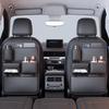 S Car Seat Back Storage Bag Multifunction Backseat Organizer Storage Pocket Wear-Resistant Seat Anti Kick Guard