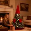 Santa Tree Topper Plush Seasonal Ornament Tree Hugger Christmas Ornament For Indoor Outdoor Party Gathering Winter Home Stage