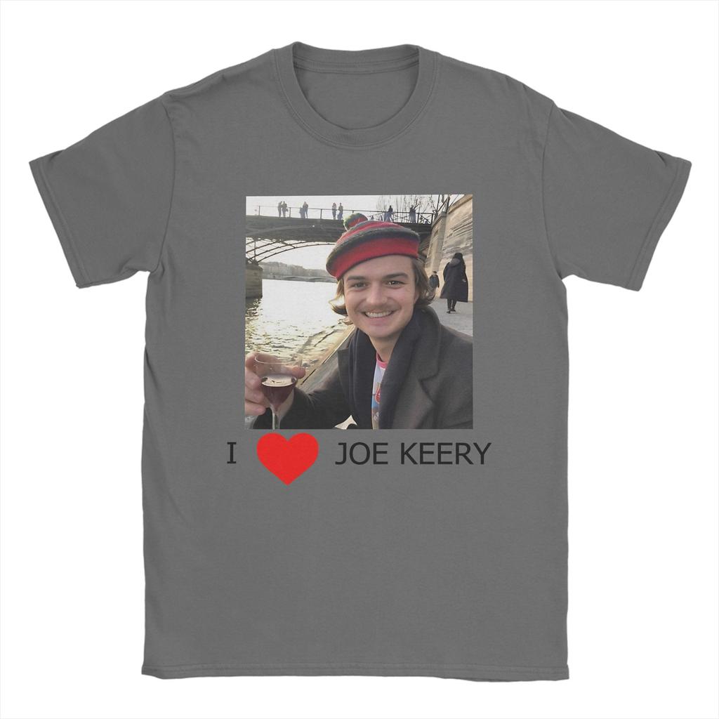 I  Joe Keery  Unisex T Shirt Djo Crazy Tee Shirt Short Sleeve Round Neck TShirts Pure Cotton Graphic Printed Tops
