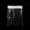 50 Pcs Disposable Hollow Lip Brush Soft Lipstick Mascara Wands Applicators Eyelash Cleaner Cosmetic Brushes Women Make Up Tools