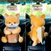 2 In1 Cute Cartoon Car Tissue Box With Ashcan Creative Plush Tissue Box Holder Auto Armrest Box Car Garbage Can for car interior
