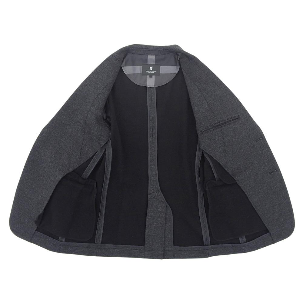 BLACK LABEL CRESTBRIDGE Excellent Condition Jersey Single-breasted 2B Jacket, Men's, Gray, Size S, 2021 Jacket S grayUsed