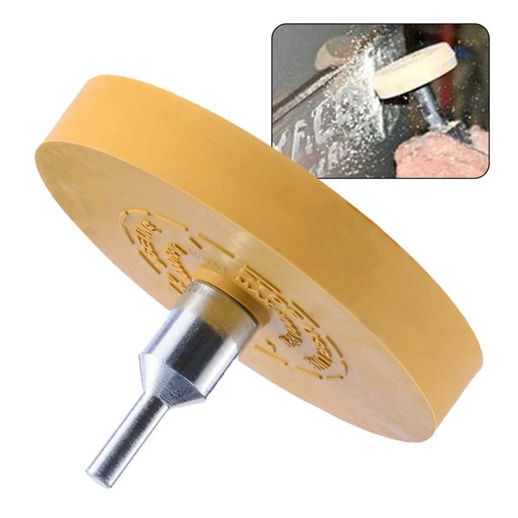 Car Decal Remover Pneumatic Rubber Remover Wheel Film Glue Removal Eraser Scraper Plate Paint Polishing Tool