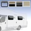 Sliding Window Round Corner Double Layer UV Protection Pull Push Style for Caravan Camper Trailer RV