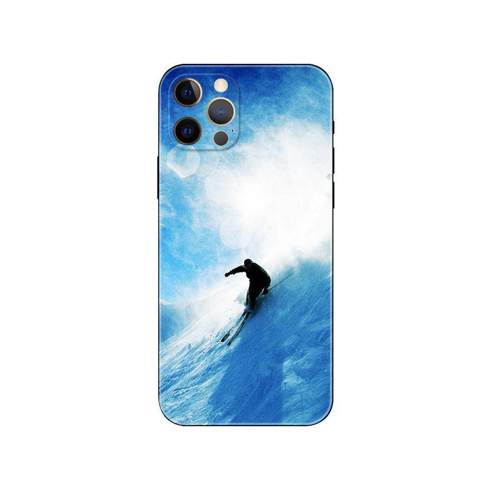 Skiing Phone Case For iPhone Samsung Galaxy Redmi Xiaomi Oppo OnePlus Note S A 7 8 9 10 11 12 13 14 20 21 22 23 53 54 Pro Max Plus Ultra TPU Soft