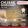 Chlebak Pojemnik Bambusowy Na Pieczywo Klausberg Kb-7933