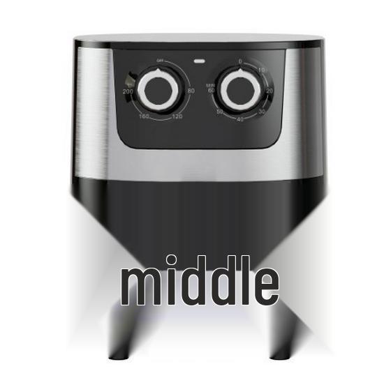 15L Large Capacity Stainless Steel Multifunctional Commercial Air Fryer