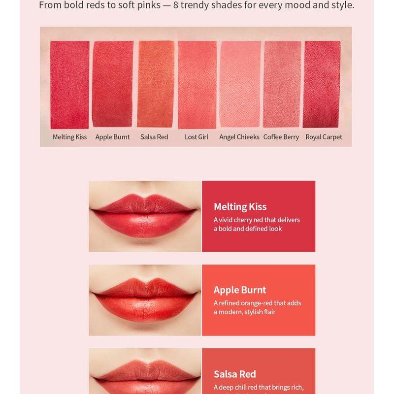 MISSHA Silky Lasting Lip Pencil - 8 Colors