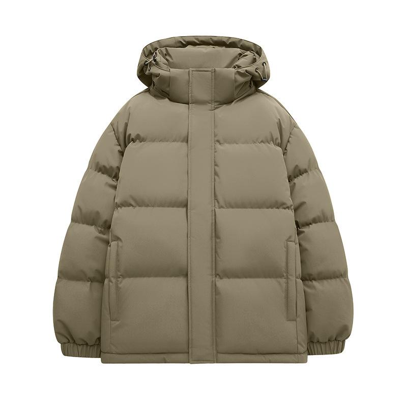 Neuer, dicker Wintermantel aus Baumwolle im koreanischen Stil mit fusselfreier Baumwolle im Hongkong-Stil, lockere Freizeitjacke für Paare, gleicher Stil für Männer und Frauen