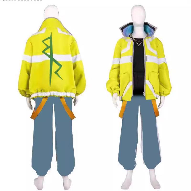 Gioco Anime David Martinez luce Punk Cosplay Costume Giacca Festa Halloween Cosplay Costume 20 E 77 Punk