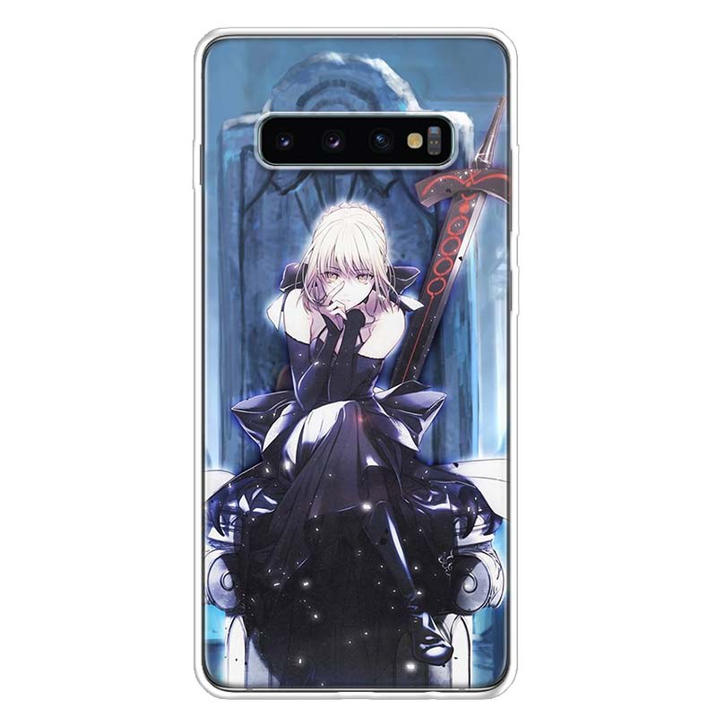 Fate Stay Night Phone Case Cover For Samsung Galaxy A12 A22 A32 A52 A72 A02S A51 A50S A31 A20S A10S Note 20 Ultra 10 Plus Galaxy