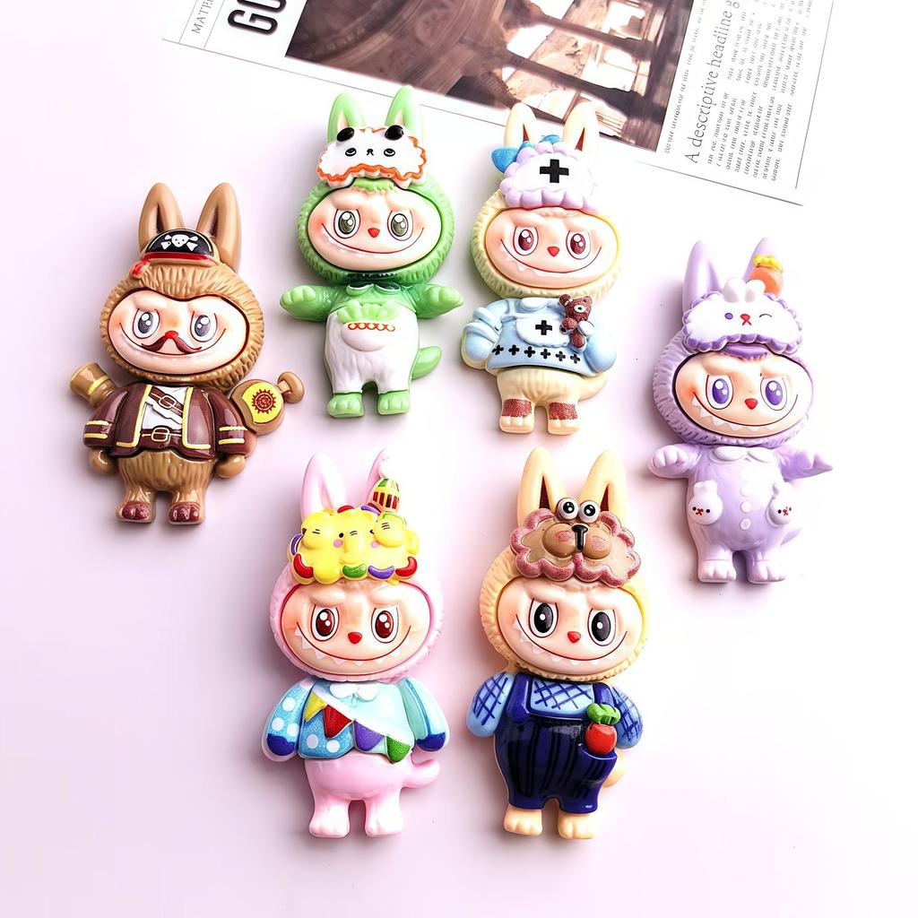 Cartoon Calabubu DIY Resin Accessories: Magnet, Keychain, Phone Case, Hair Accessory, Water Bottle Sticker