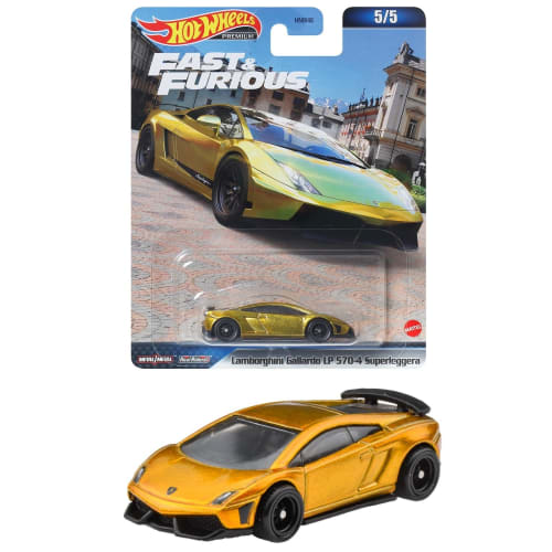 Hot Wheels Fast & Furious - Lamborghini Gallardo LP 570-4 Superleggera (Ages 3 and up) HMG52
