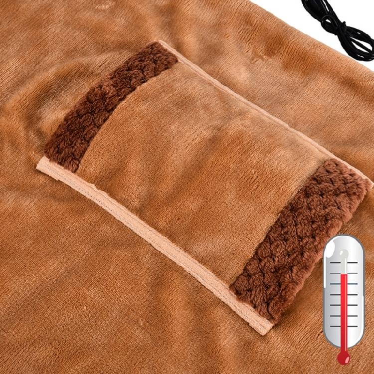 Fast Heating Polyester Mat Muilt Color Flannel Pad Thermostat USB Blanket