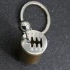 Creative Metal Mini Auto Parts Car Wheel Keychain Body Kit Enthusiast Keyring Accessories Key Ring Chain for Men Woman Gift