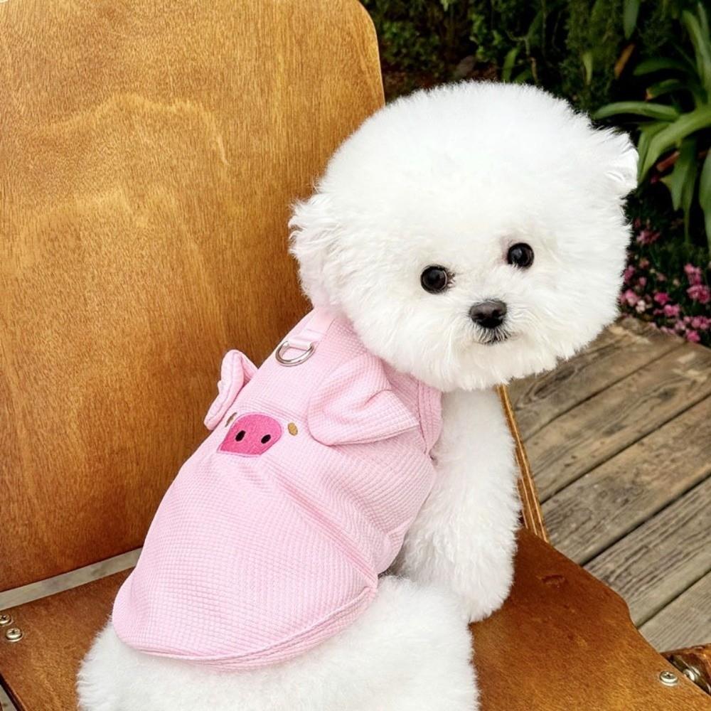 New Soft Cat Vest Cotton Elastic Dog Outfits Breathable Pet Cloths Spring