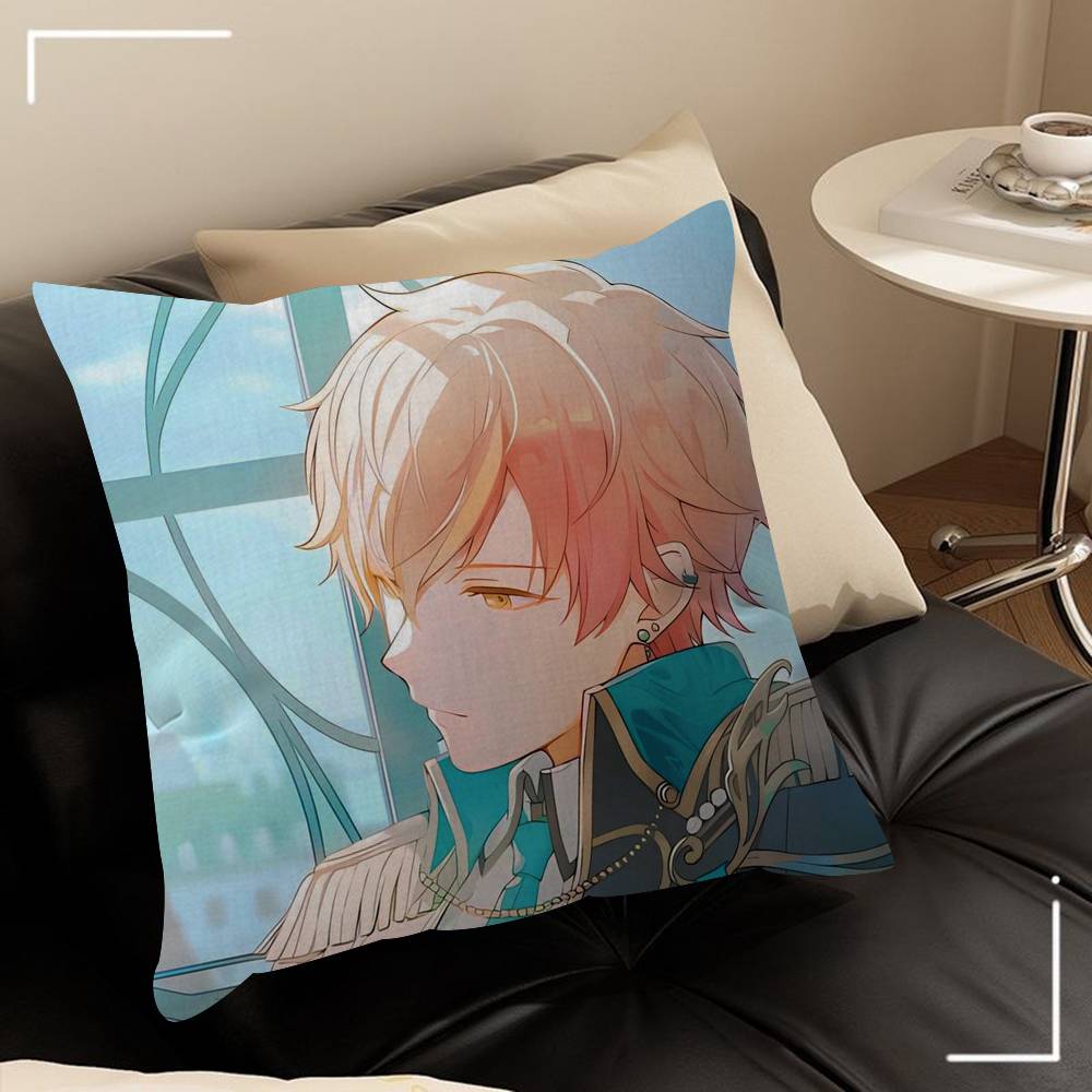 Anime singer Akito Shinonome   Pillow Cushion Cover Pillowcase Living Room Sofa Home Decor Customized