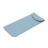 With Metal Buckle PU Leather Glasses Bag Solid Color Mini Cosmetic Bag  Jewelry Packing