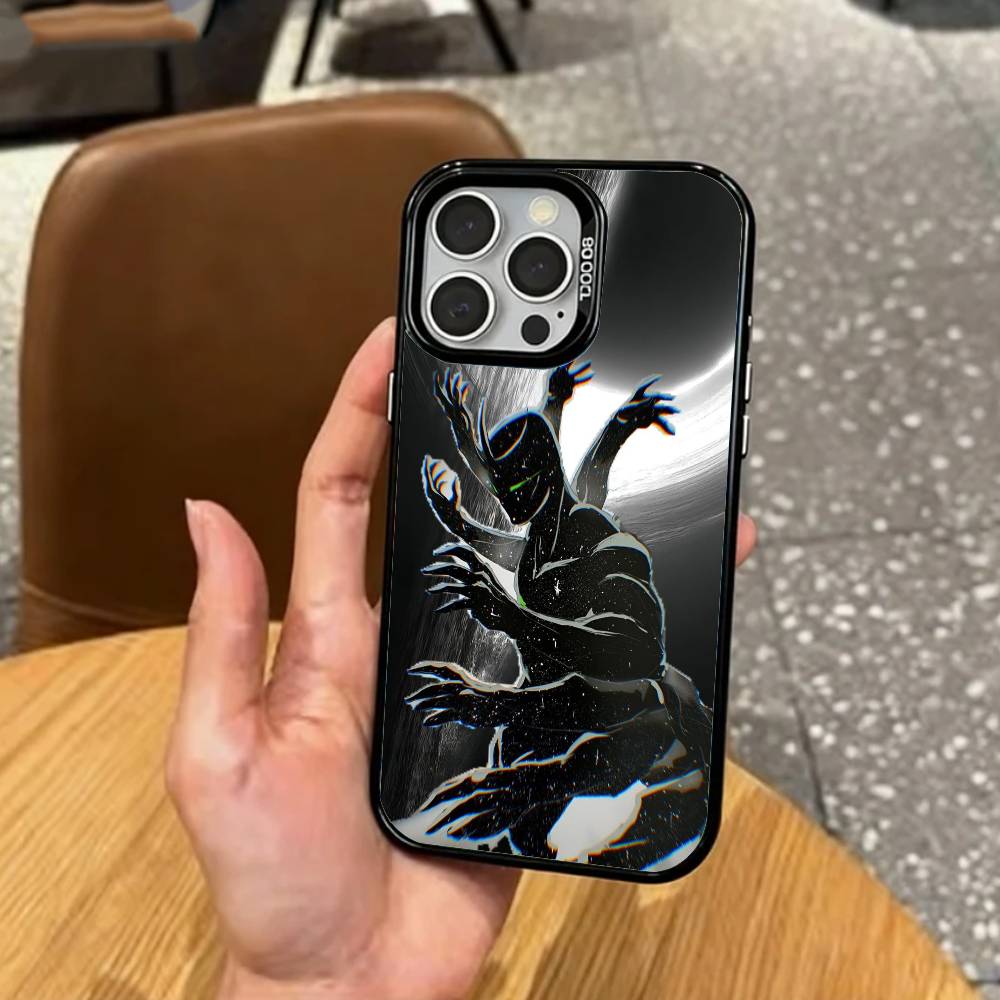 Ben 10 Ultimate Epic Battle Phone Case For iPhone17,16,15,14,13,12,11 Plus,Pro Max Colored Silver Plated Inside Cover