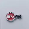 1Pcs 3D SVR Logo Car Steering Wheel Emblem Sticker Gear Control Emblem Badge for  R-ange R-over Discovery 2 Sport Evoque L405 Defender LR3