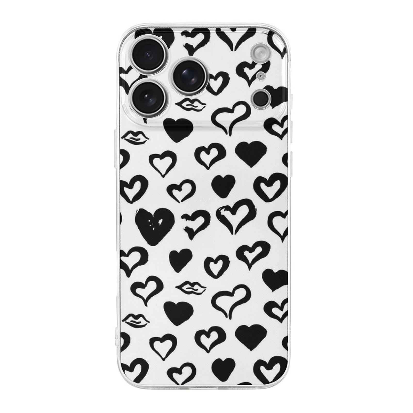 

1 Pack For iPhone 17 Series TPU Phone Case Camera-Protection Glossy Shockproof Design, Daily Protection IPHONE-17ProMax белый