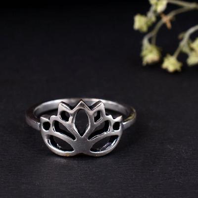 Unique Handmade Silver Arthritis Ring – Adjustable Thumb & Finger Splint, Pain Relief Support Therapy Jewelry for Women & Men