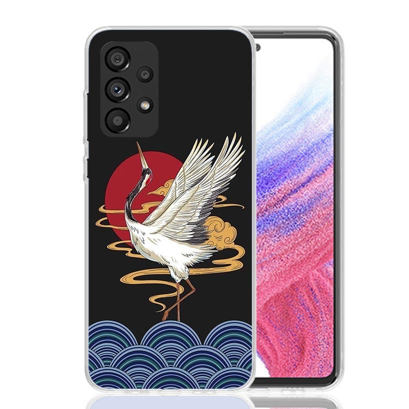 Japanese Pub Wave Anime Arrived Phone Case For Samsung Galaxy A13 A14 A15 A16 A17 A53 A54 A55 A56 A33 A34 A35 A36 A23 A24 A25 A2