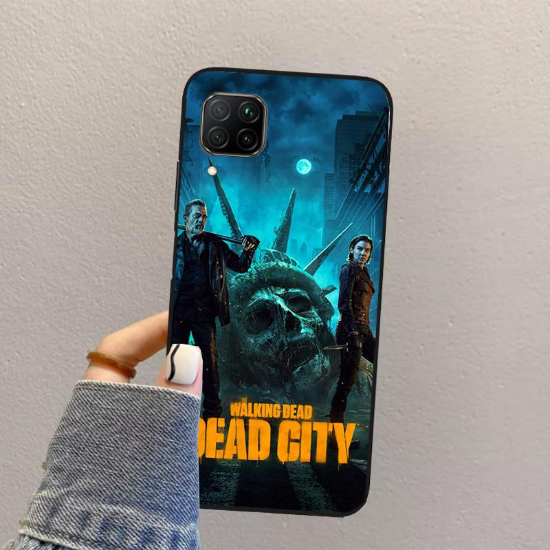 The Walking Dead Dead City For Huawei Nova 3i 7i 8i 11i 12i 9 10 SE Y73 Y90 Y70 Y72 Y61 Y91 P30 P40 Lite P60 Pro Case